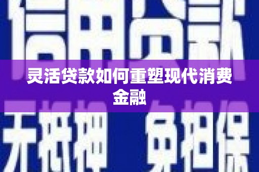 纳雍灵活贷款如何重塑现代消费金融