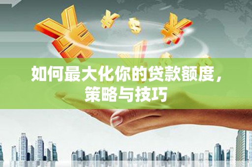 纳雍如何最大化你的贷款额度，策略与技巧