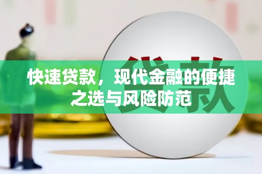 纳雍快速贷款，现代金融的便捷之选与风险防范