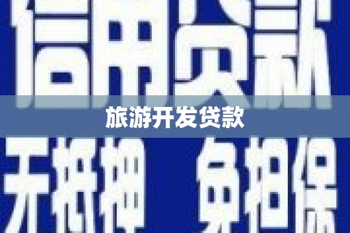 纳雍旅游开发贷款