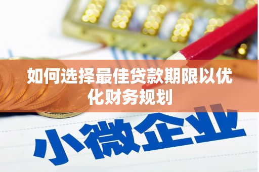 纳雍如何选择最佳贷款期限以优化财务规划