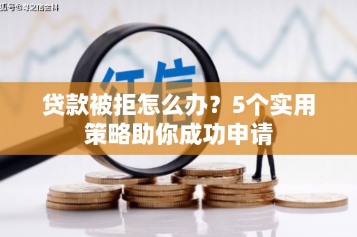 纳雍贷款被拒怎么办？5个实用策略助你成功申请