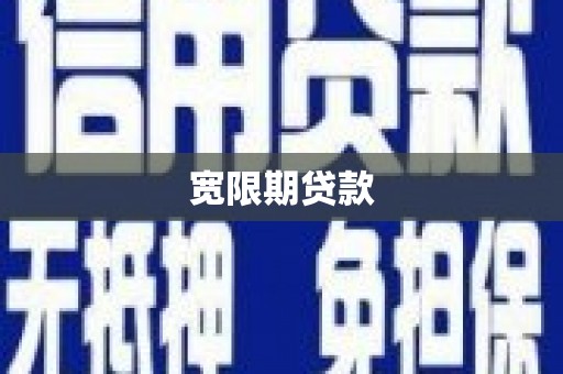 纳雍宽限期贷款