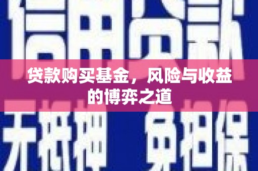 纳雍贷款购买基金，风险与收益的博弈之道