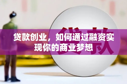 纳雍贷款创业，如何通过融资实现你的商业梦想