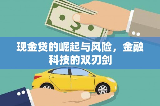 纳雍现金贷的崛起与风险，金融科技的双刃剑