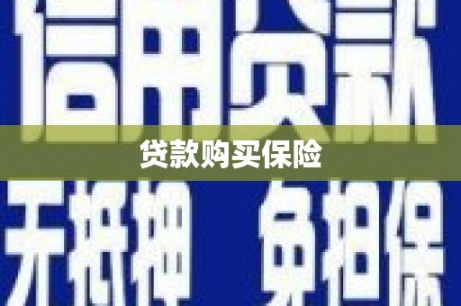 纳雍贷款购买保险
