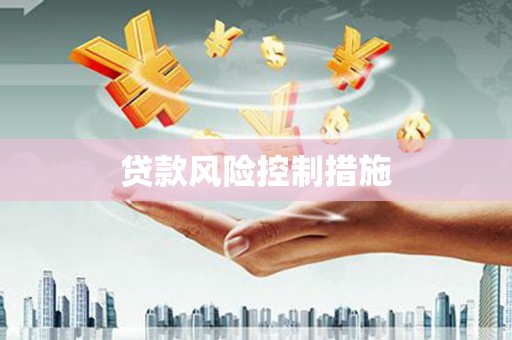 纳雍贷款风险控制措施