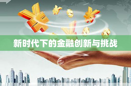 纳雍新时代下的金融创新与挑战