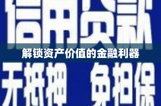 纳雍解锁资产价值的金融利器